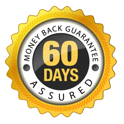 60 days money back guarantee